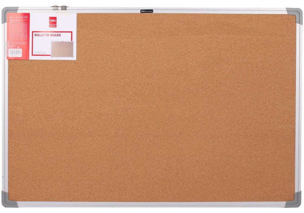 Дошка коркова Deli 600х900мм (39053)